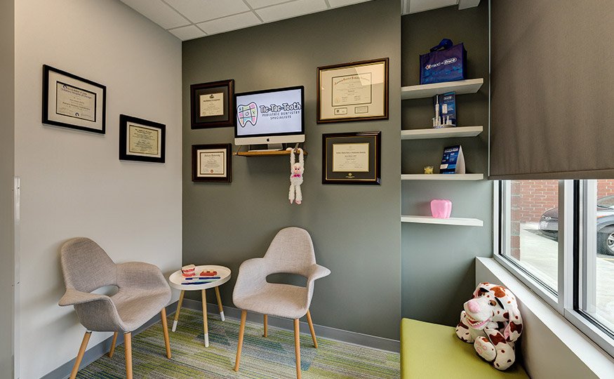 front desk area of dental office